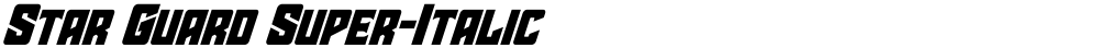 Star Guard Super-Italic