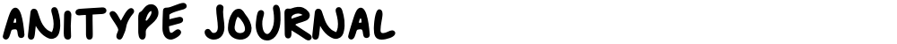 Anitype Journal
