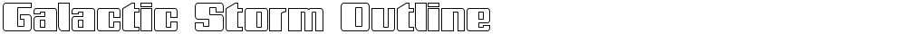 Galactic Storm Outline