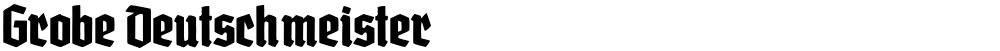 Grobe Deutschmeister