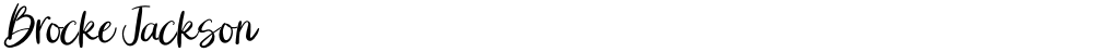 Brocke Jackson