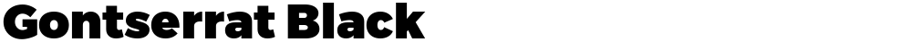 Gontserrat Black