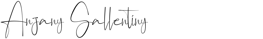 Anjany Sallentiny