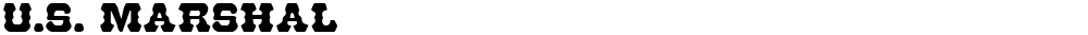 U.S. Marshal