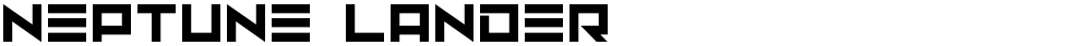 Neptune Lander