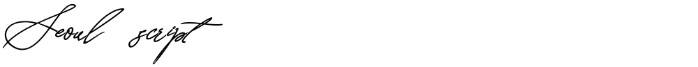 Seoul script