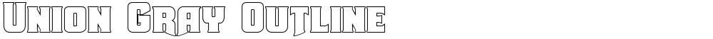 Union Gray Outline