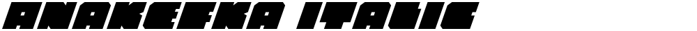 Anakefka Italic