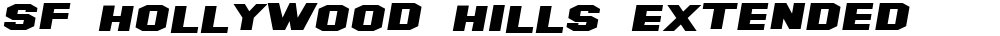 SF Hollywood Hills Extended