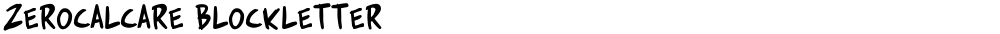 Zerocalcare Blockletter