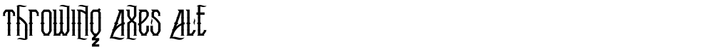 Throwing Axes Alt