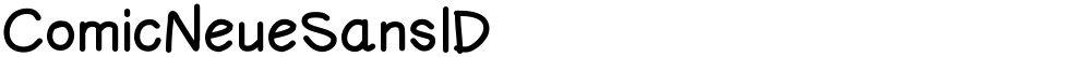 ComicNeueSansID