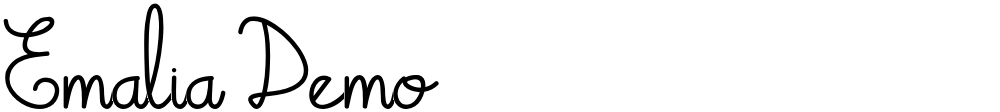 Emalia Demo