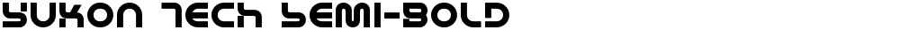 Yukon Tech Semi-Bold