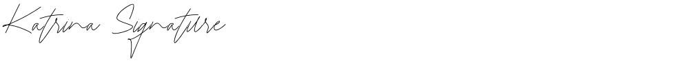 Katrina Signature