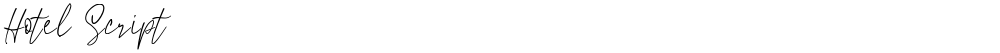 Hotel Script