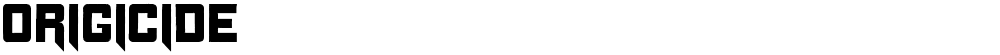 Origicide