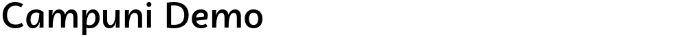 Campuni Demo