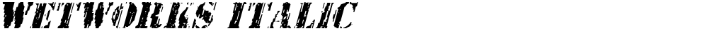 Wetworks Italic
