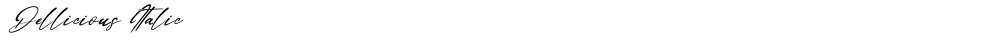 Dellicious Italic