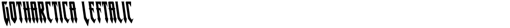 Gotharctica Leftalic