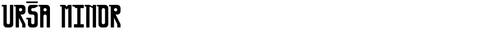 Ursa Minor