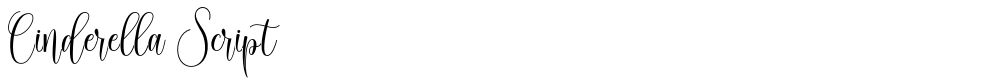 Cinderella Script