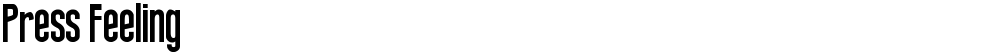 Press Feeling