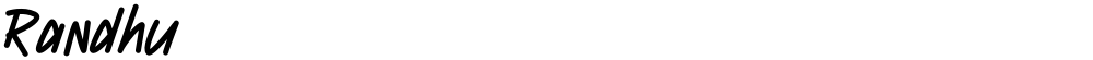 Randhu
