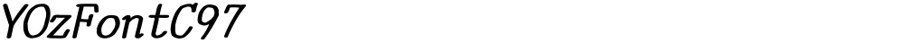 YOzFontC97