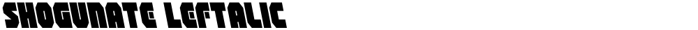 Shogunate Leftalic