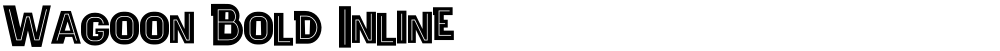 Wagoon Bold Inline