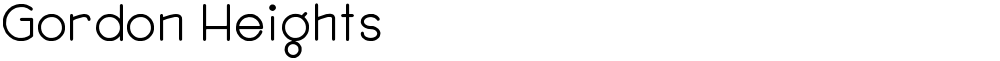 Gordon Heights