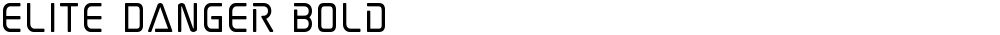 Elite Danger Bold