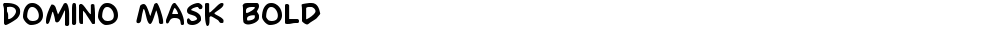 Domino Mask Bold