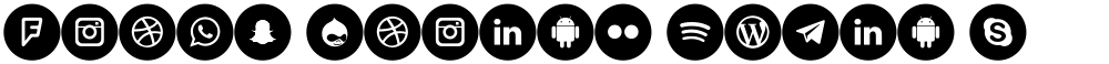 Icons Social Media 6
