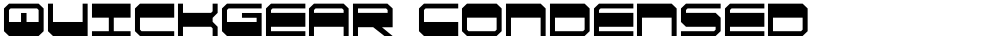 QuickGear Condensed