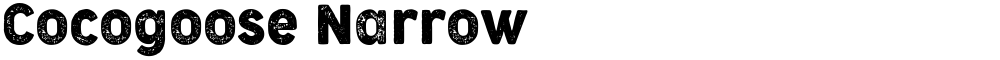 Cocogoose Narrow
