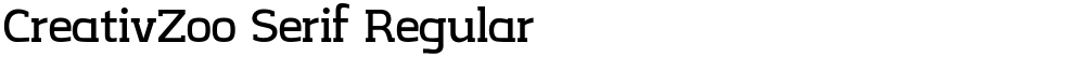 CreativZoo Serif Regular