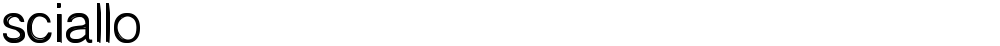 sciallo