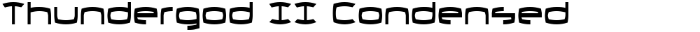 Thundergod II Condensed