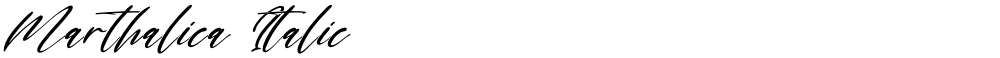 Marthalica Italic