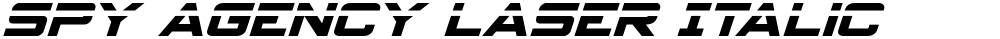 Spy Agency Laser Italic