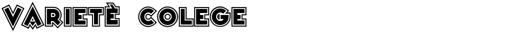 VarietÈ Colege