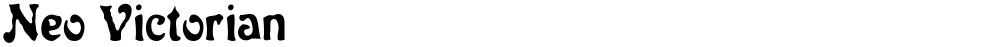 Neo Victorian