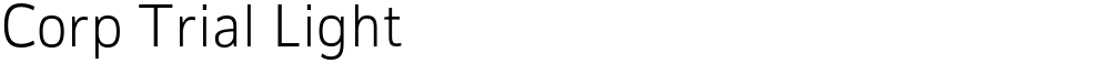 Corp Trial Light