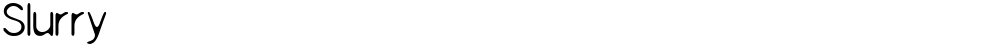 Slurry