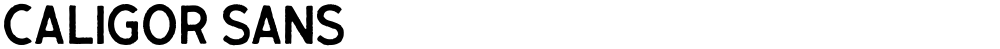 Caligor Sans