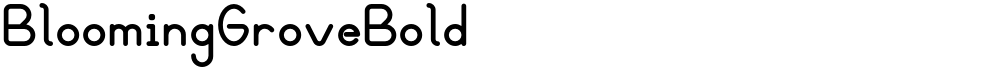 BloomingGroveBold