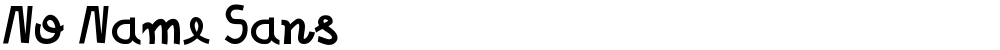 No Name Sans